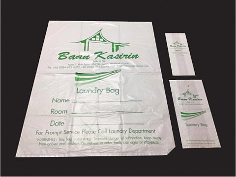 Plastic Bag Set Logo Bags Set-8